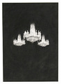 scott treleaven - black drawing (chandelier)